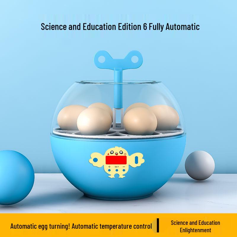 Automatic Mini Egg Incubator: Intelligent Temperature Control for 6-176 Eggs