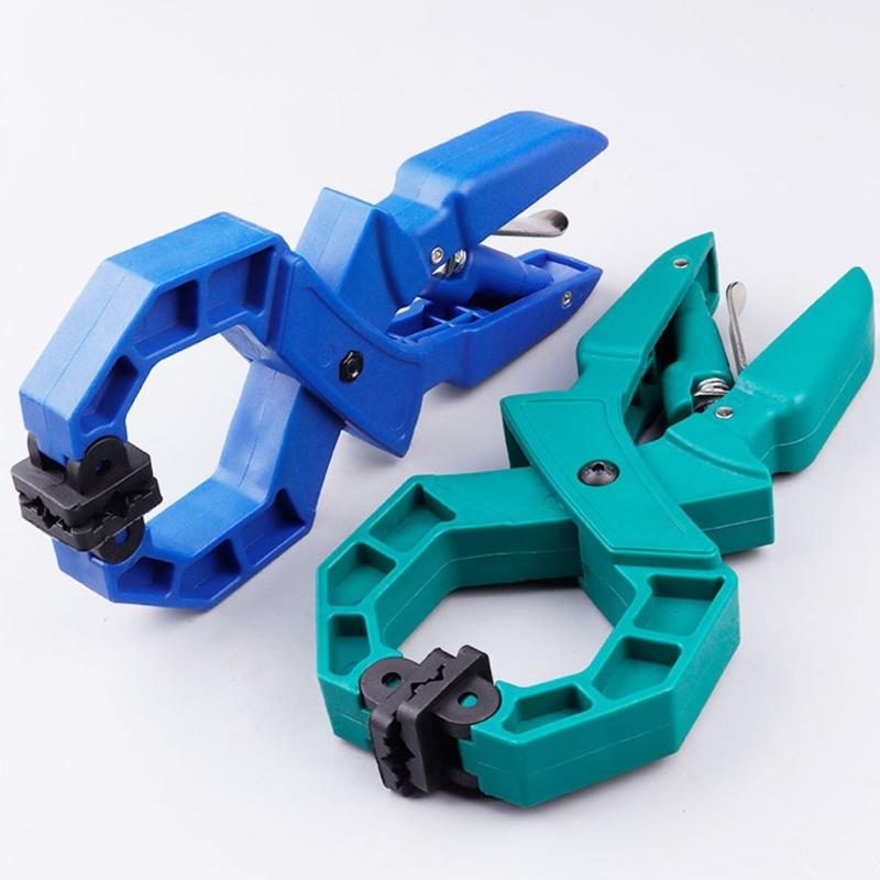 Long Lasting Fast Release Clamp for Woodworking and Metalworking with Reinforced Nylon Fiber Build and 180 Degree Adjustable Angle