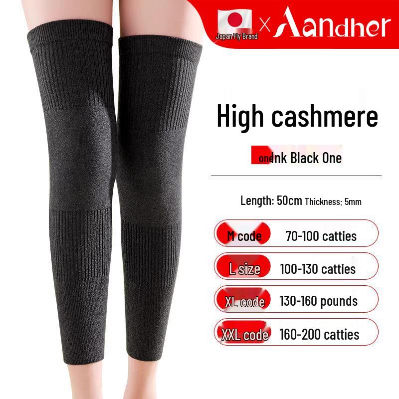 Genouillères en laine pour la chaleur des articulations - Unisexe Senior Chauffant Coupe-froid pour Automne & Hiver