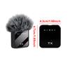 Mini Wireless Microphone for IPhone Android Cameras Wireless Microphone for Interviews Vlog Noise Cancelling Lavalier Microphone