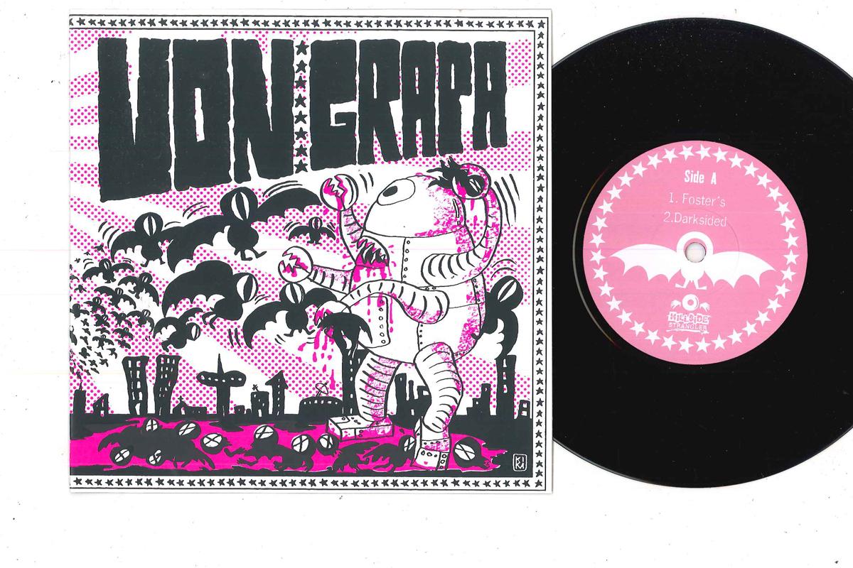 

7inch Record VON GRAPA - Von Grapa HS006 HILLSIDE STRANG 2006 Spain Rock Used