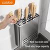 Cobbe Wall-Mounted Stainless Steel Chopstick Holder