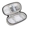 Insulin Cooler Bag Cooling Storage Carrying Pouch Zipper Design for Indoor Outdoor Grey