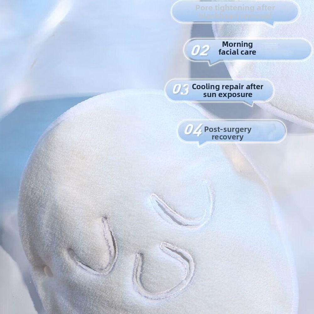 Wet Compress Steam Face Towel Hot and Cold Compress Hot Compress Towel Gifts Face Towel Masks