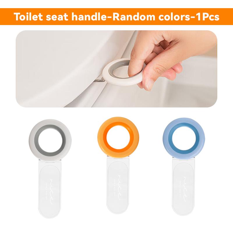 

BOLTIFY Toilet Seat Lifter Toilet Lid Lifter Toilet Accessorie Anti-dirty Handle Lid Lift Clamshell Pull Bucket Ring Handle Open