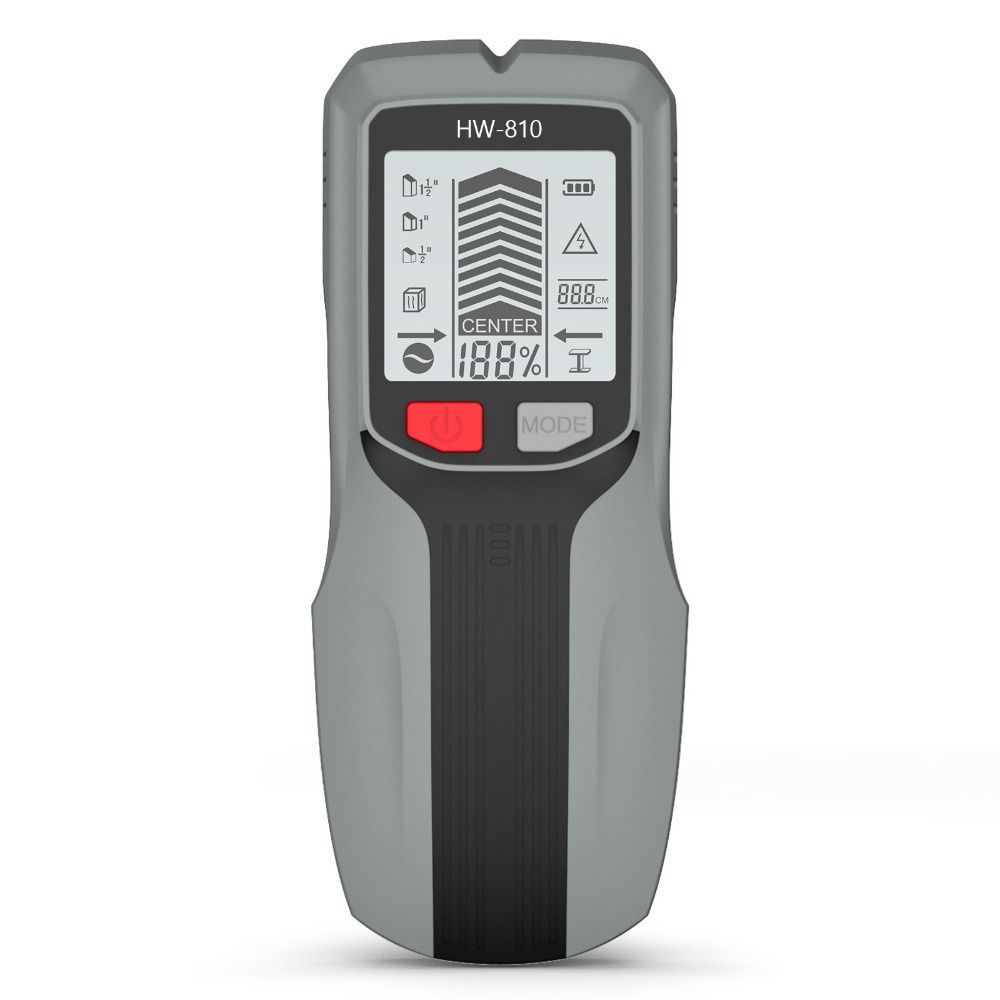 Depth Tracker 6-in-1 Stud Finder Accurately Locate Wall Detector Scanner  Metal Pipes Detection
