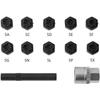 12-Piece Anti-theft Tire Nut Socket Set for Mercedes