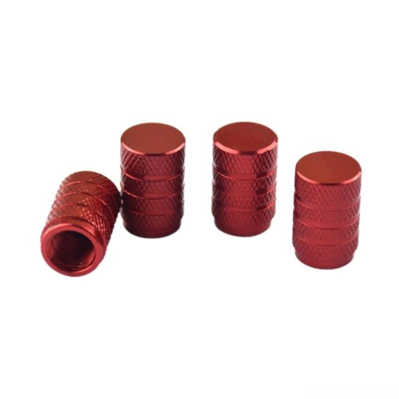 4Pcs Dustproof Aluminum Valve Caps Universal Tire Stem Covers For Car Truck Moto