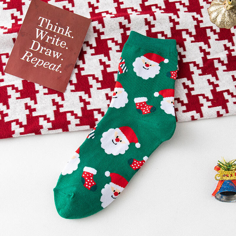 Christmas Winter Socks Snowman Rudolph