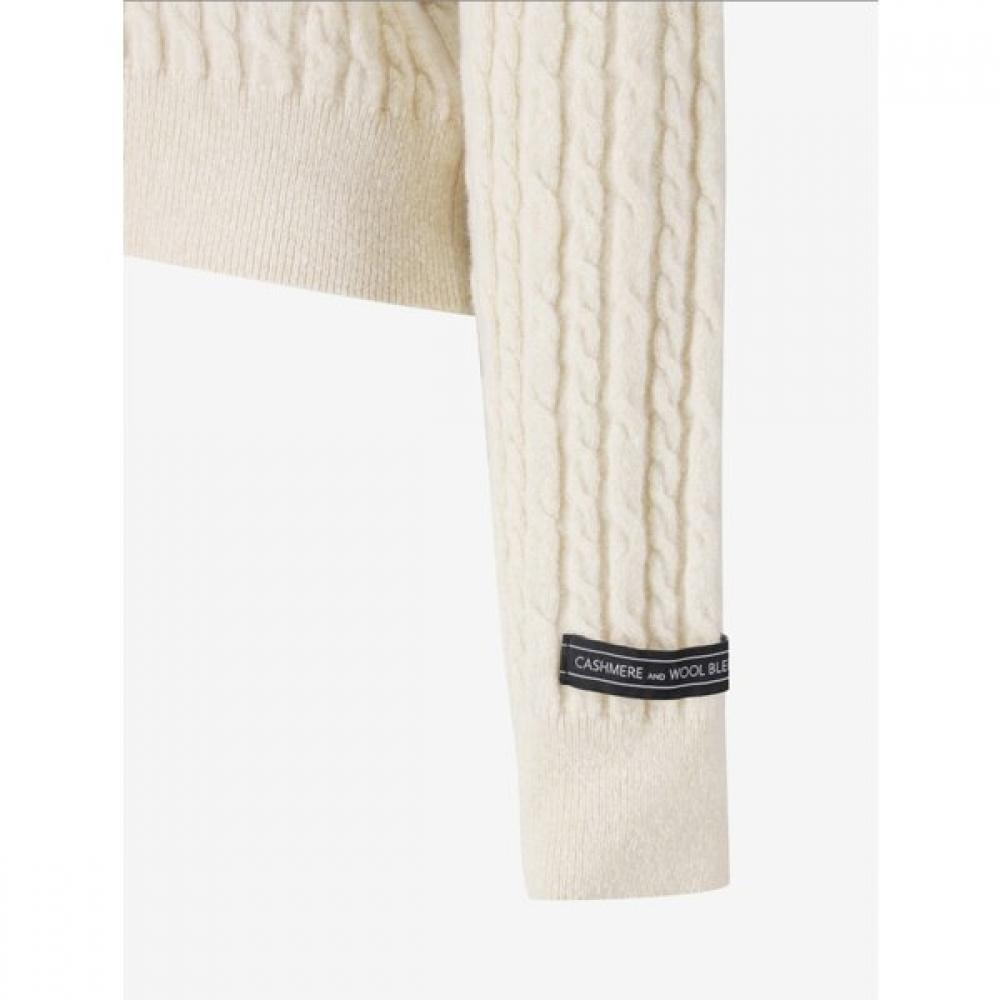 Cc Collect Cashmere Blended Cable Cardigan C254ksl142