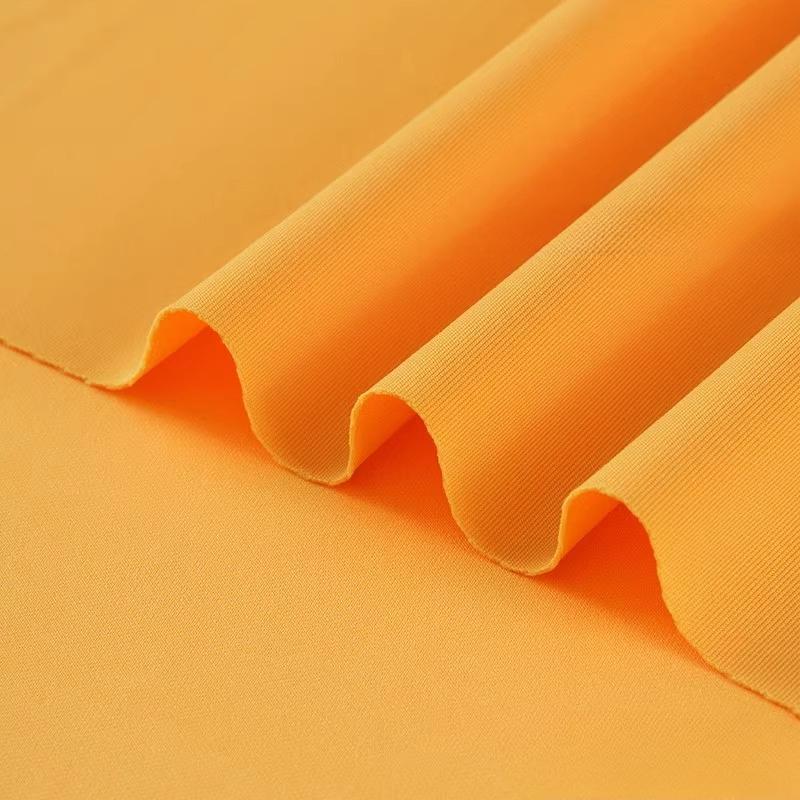 Air Layer Fabric Spring Summer Thin Knit Elastic Soft Breathable Clothing Fabric Cloth Sewing Polyester Spandex Rayon Material