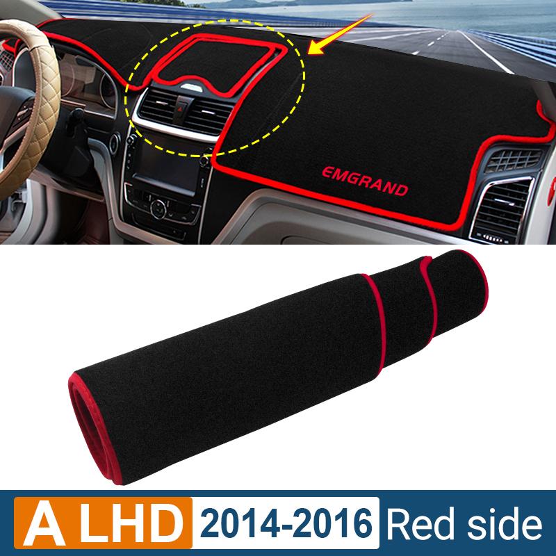 Accesorii auto pentru Geely Emgrand EC7 EC715 EC718 2009 2010 2011 2012 2013 2014 2015 2016 Husa bordului Evitați panoul luminos