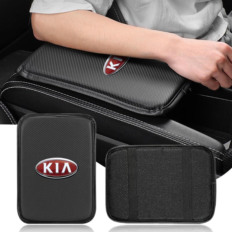 Fashion Leather Car Armrest Box Pad Car Center Console Arm Rest For Kia Cerato