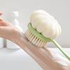 2pcs Anti Slip Long Handle Bath Brush 3-in-1 Massage Bath Brush  Household Shower