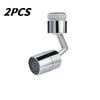 720 Degree Universal Faucet Washbasin Faucet Extension Adapter Aerator Splash Proof Rotating Water Saving ABS Plastic Faucet