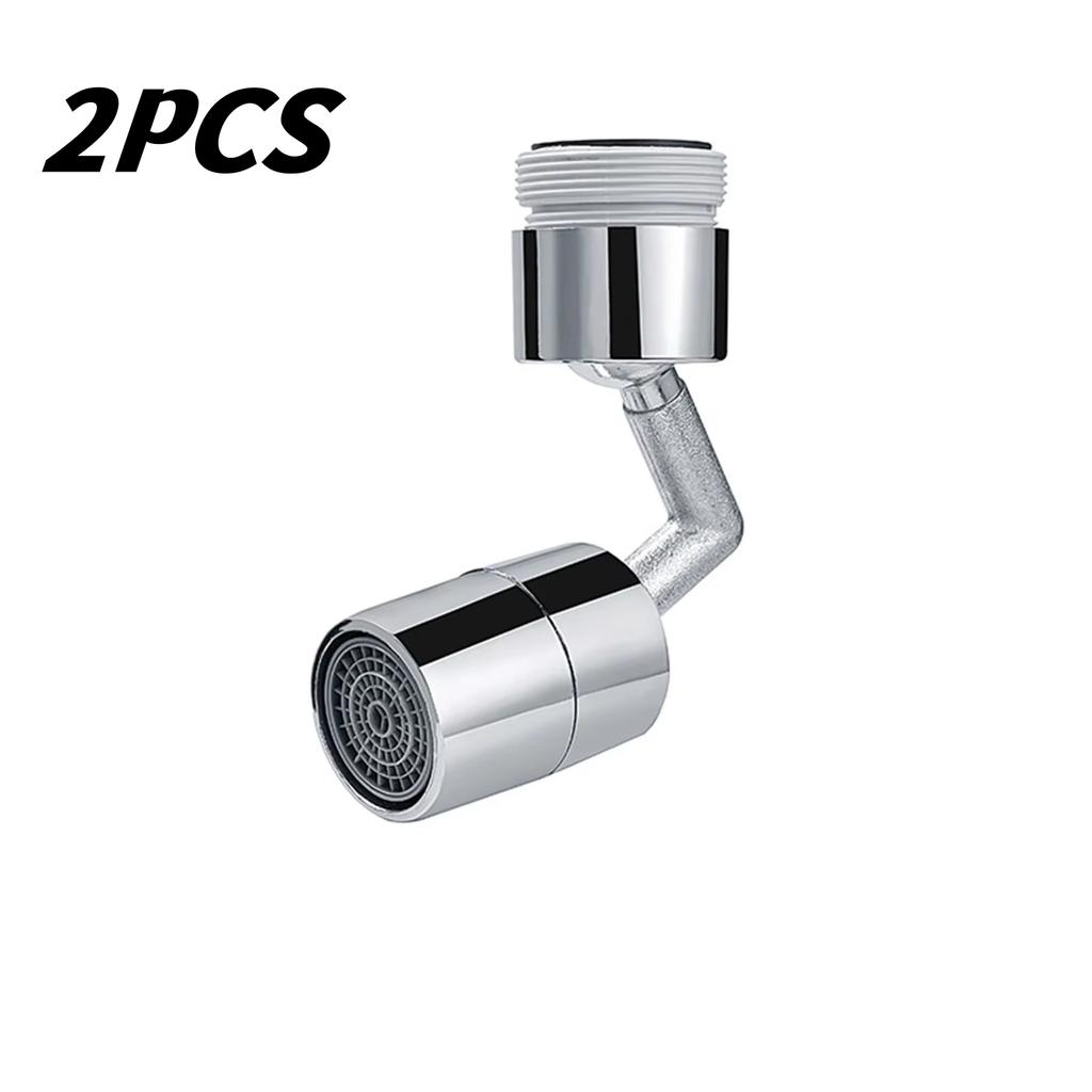 720 Degree Universal Faucet Washbasin Faucet Extension Adapter Aerator Splash Proof Rotating Water Saving ABS Plastic Faucet
