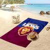 Brisbane Lions Printed Beach Towel Quick Dry Soft TowelPortable Large Rectangular Beach Blanket for Travel Swimming Pool
