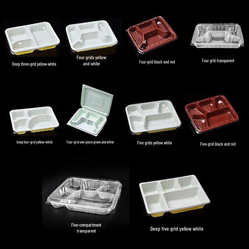 Disposable Divided Meal Prep Containers