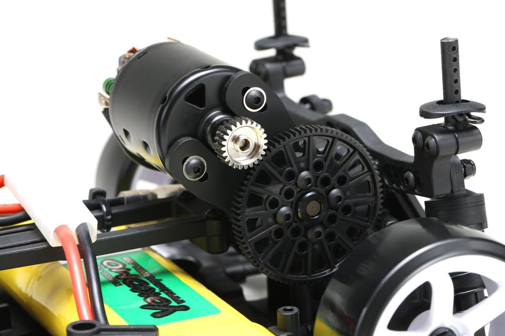 Yokomo PANDEM RZ34 Complete Drift Package RTR with Electric Radio Control (Blue) Gyro, (DPR-RZ34BL)