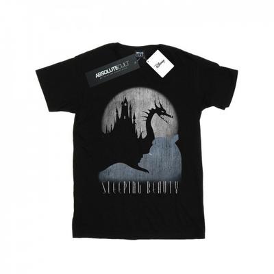 Womens/Ladies Sleeping Beauty Hidden Illusion Cotton Boyfriend T-Shirt