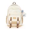 School bag for female middle school students Lightweight and simple large-capacity backpack for female high school students and college students