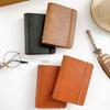 Portable Leather Binder Notebook Blank Line Memo Pads Fashion Mini Diary Planner  Diary