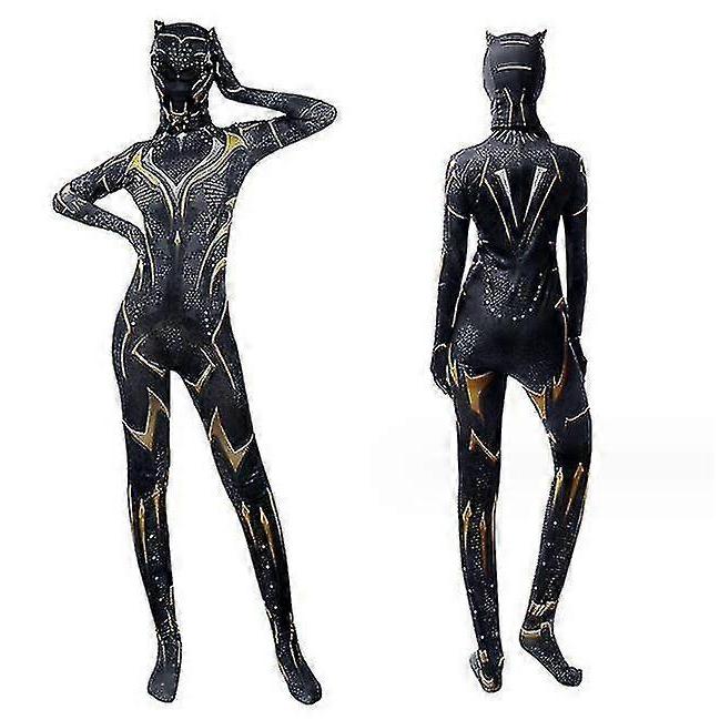 Women's Black Panther Bodysuit Halloween Cos Costume