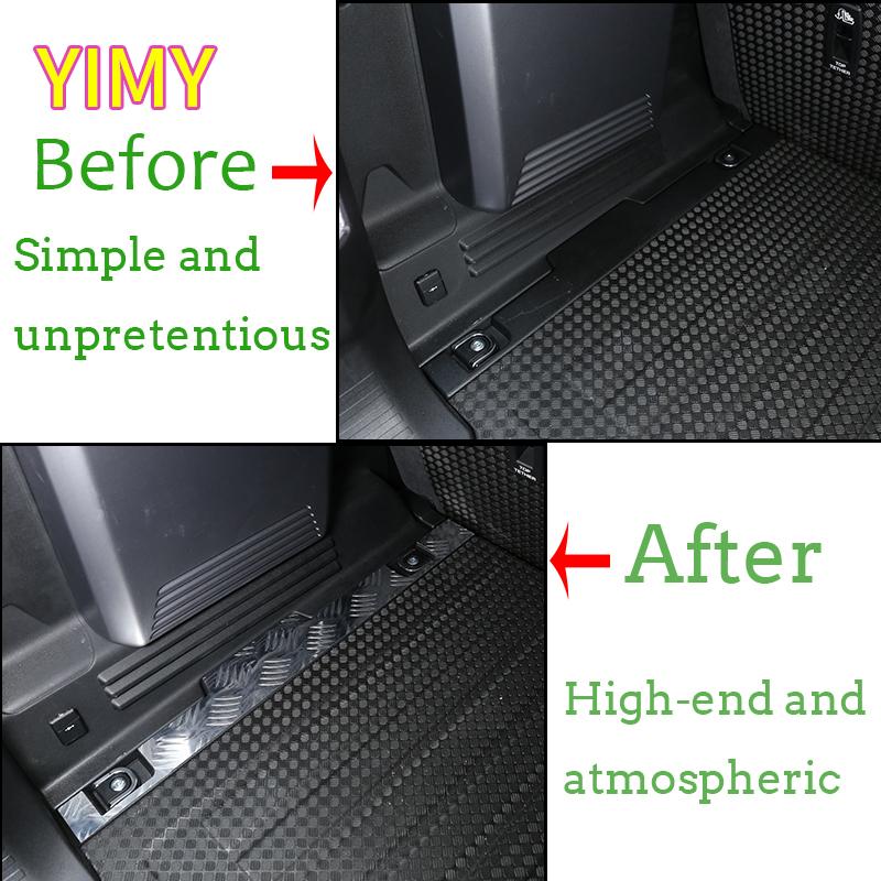 2x Alloy Car Trunk Anti-scratch Panel Suitable for Land Rover Defender 110     2024 2025