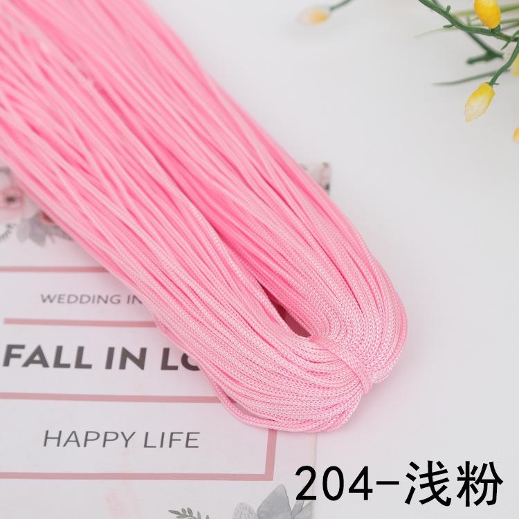 Croșetare Fir Gol Cordon de Nailon Fir de Tricotat Mătase Lucios Linie de Croșetat pentru DIY Covoraș Pălării Genți Pantofi Artizanat