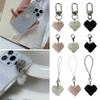 Fashionable Pendant for Furniture Stylish Crystal Heart Keychain Heart shaped Pendant for Home and Car Decorations
