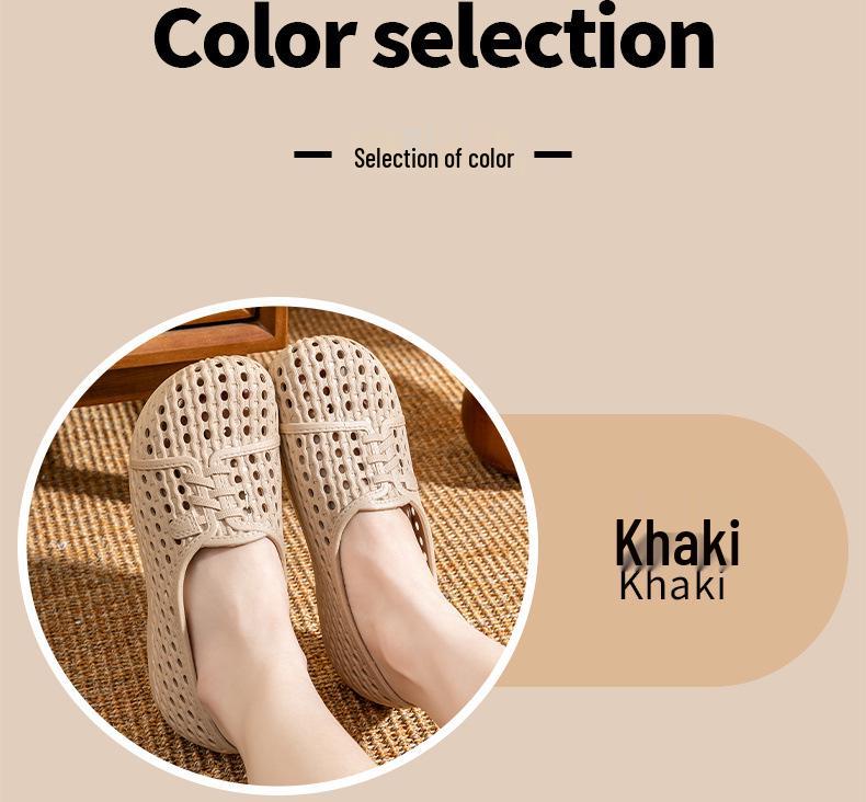 Women's Non-Slip Breathable Sandals - Comfortable Nurse, Work & Beach Shoes with Soft Soles.