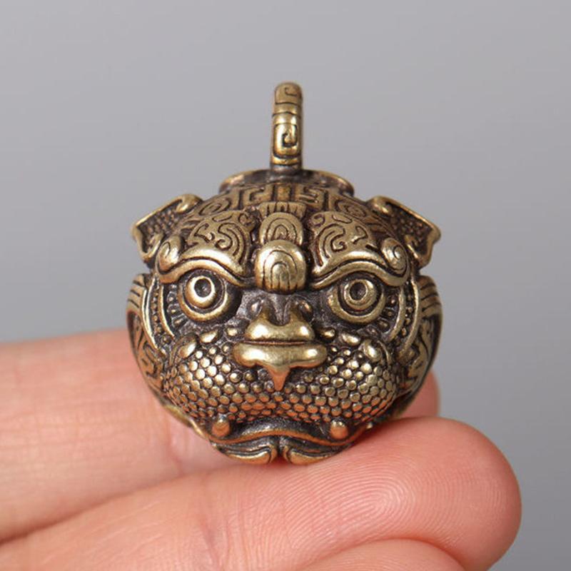 

WTEMPO 2 шт. 2 стиля ретро металлические узорчатые колокольчики брелок сумки подвески домашний магазин офис фестивали креативные декоративные колокольчики 2pcs