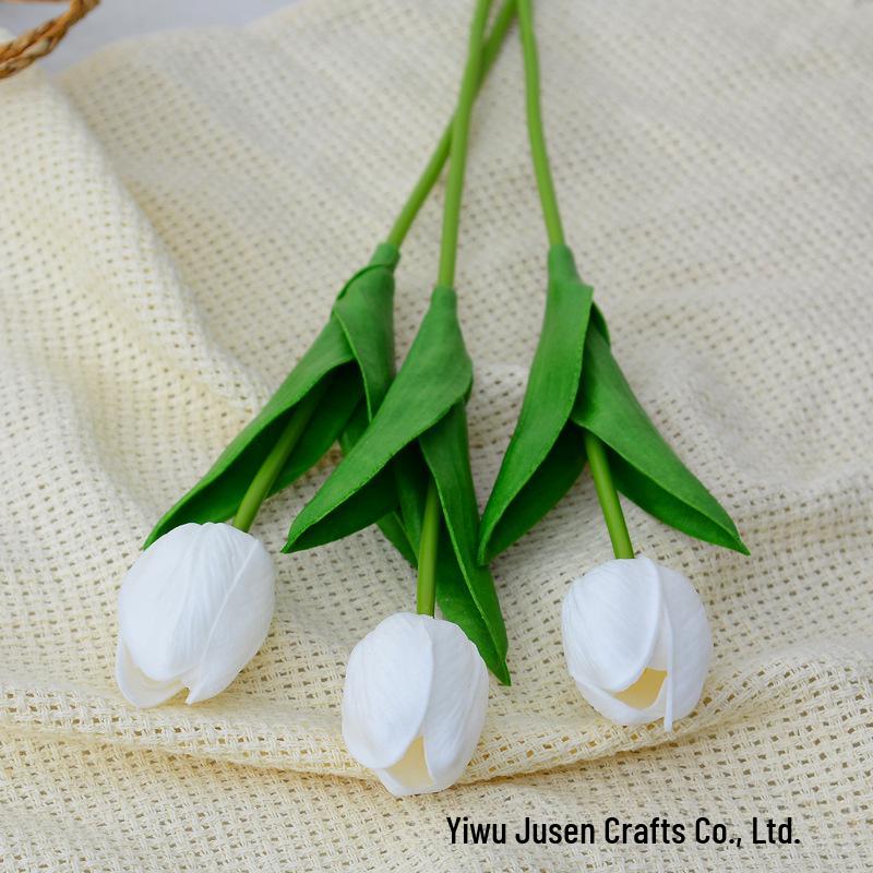 Tulip Artificial Flowers for Home Decor and Wedding Bouquets