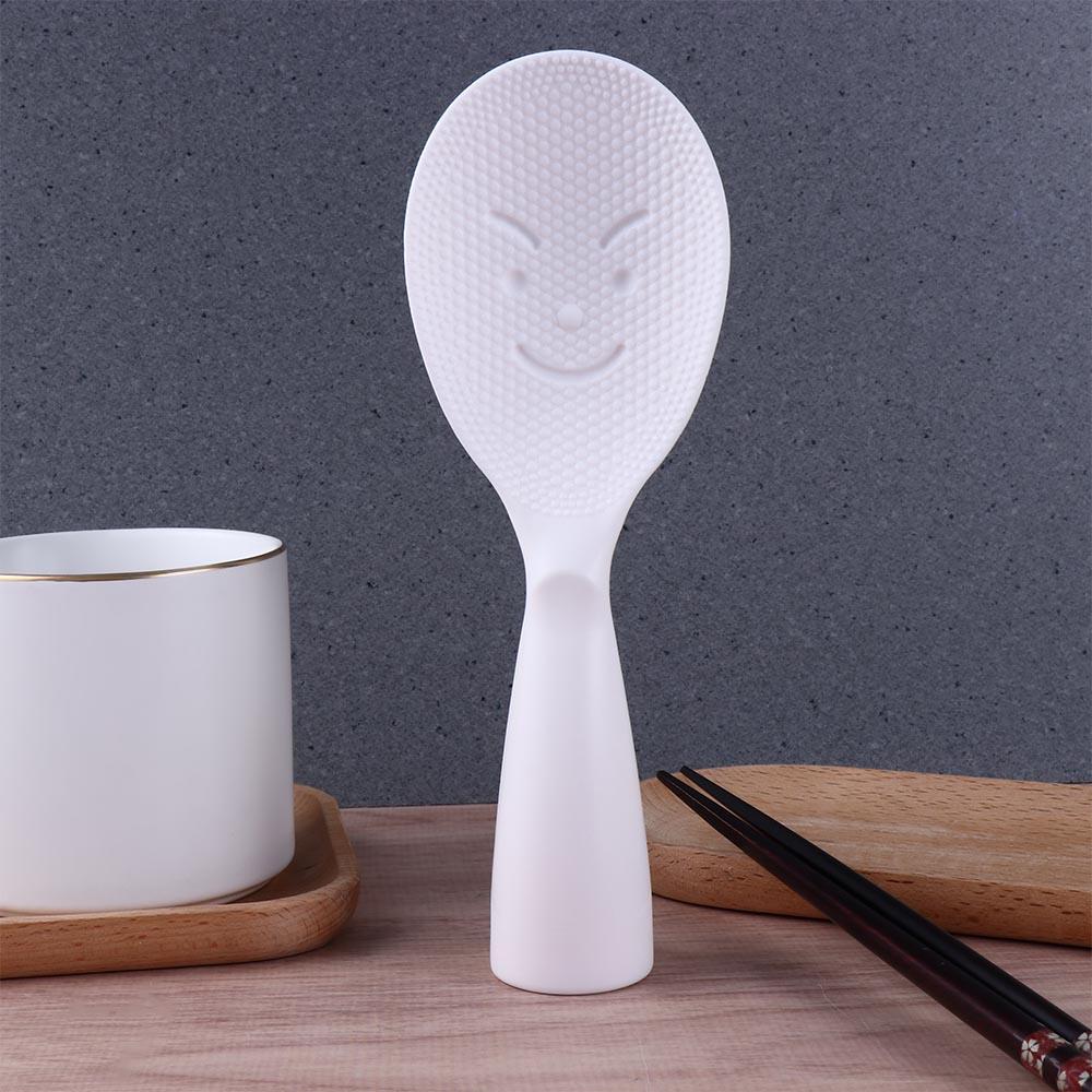 Dinnerware Kitchen Smiling Face Non-Stick Cute Rice Scooper Rice Paddle Spatula Serving Spoons