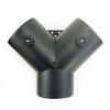 Air Vent Outlet Diesel Parking Heater Ducting 75mm Y Piece Duct Pipe Connector 2 Valves with Bracket For Car Truck VAN Camper