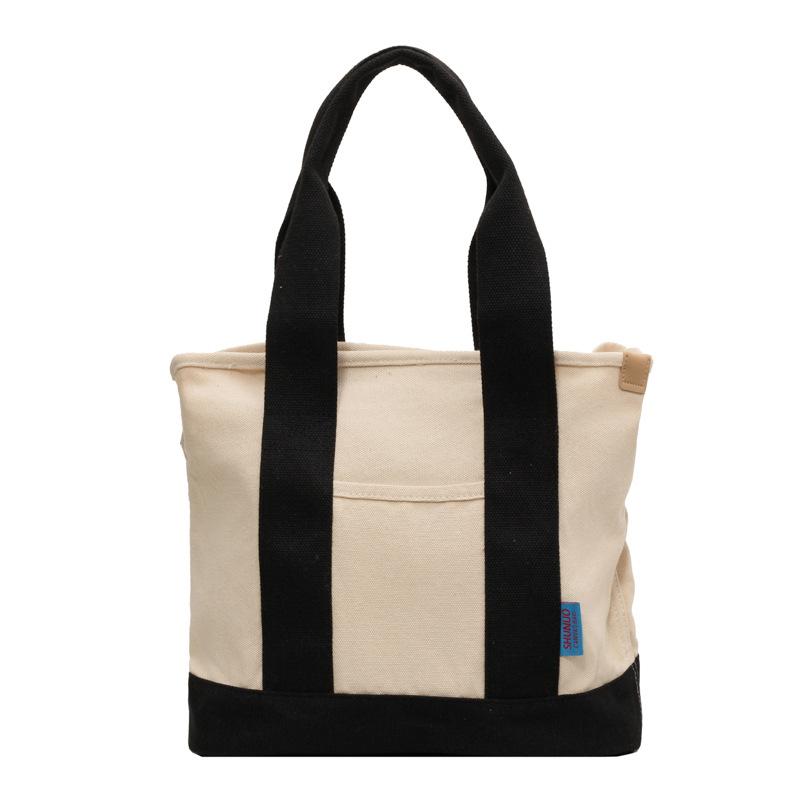 Simple Colorblock Crossbody Bag, Large Capacity Shoulder Bag, Women's Casual Handbag & Tote Purse