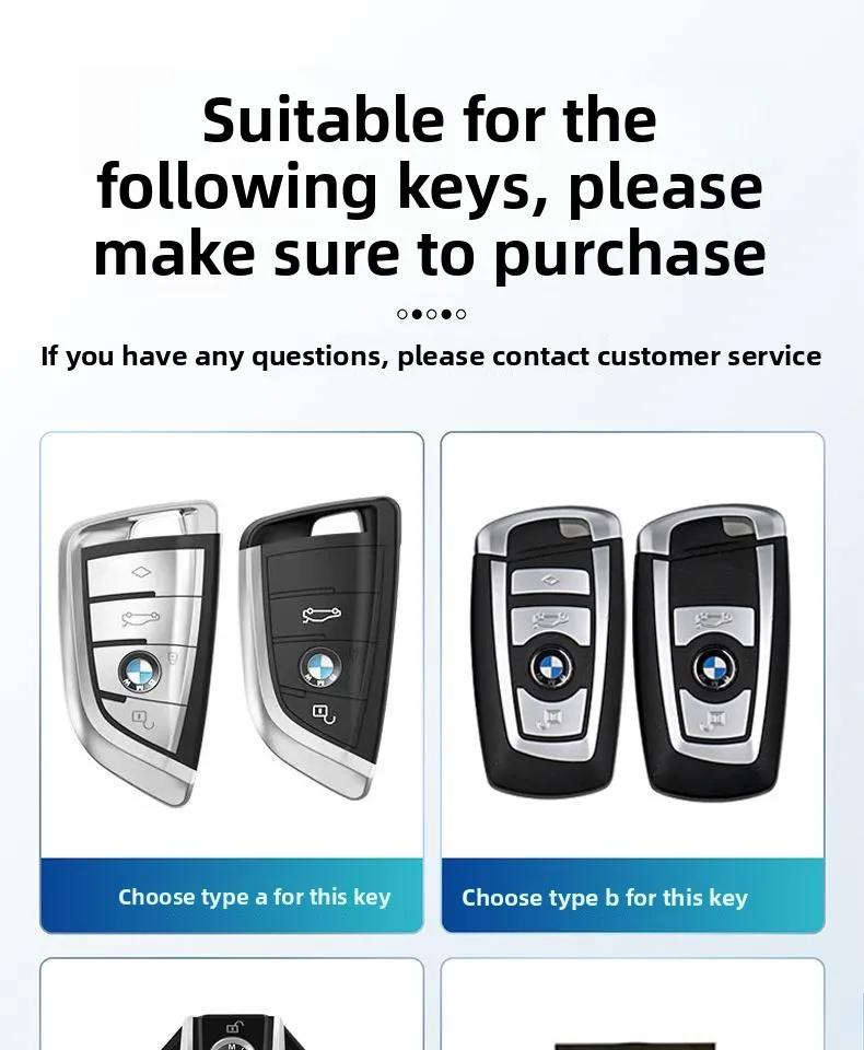 LNRGN1 Car Sticker Car NFC Card Key Case For BMW 1 3 New 5 7 8 Series X1 X3 X5 X6 X7 F30 G20 F34 F31 G30 G01 F15 I3 M4 535le Key Cover