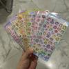 High-Quality 3D Luminous Cartoon Stickers: Cute Embossed Designs for Rewards
