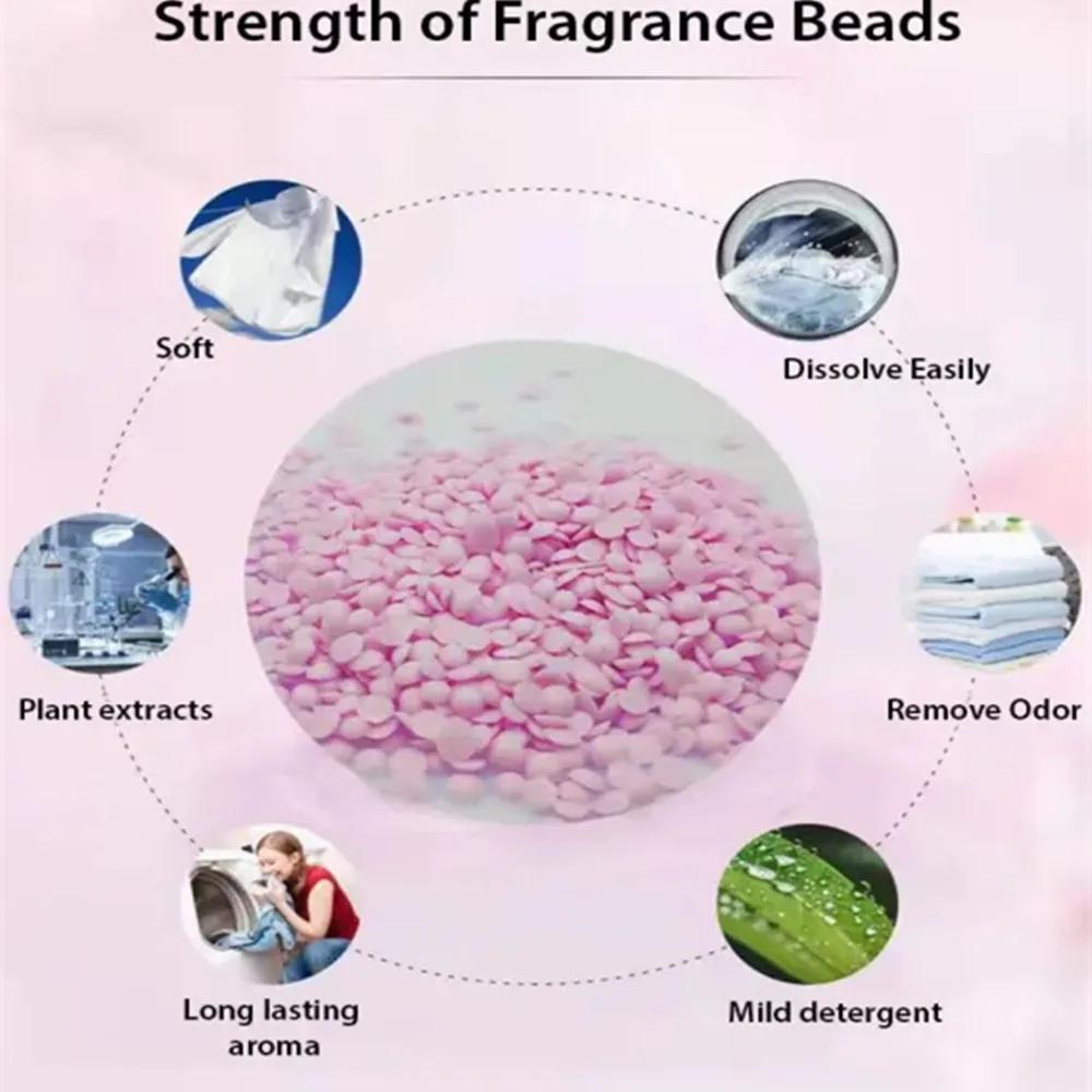 Laundry Fragrance Beads Granule Water Soluble Softener Pods Diffuser Perfume Washing Machine Tools Soft Clothing Fragrant Beads