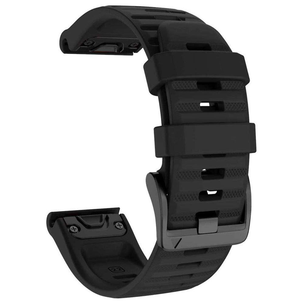 Silikon-Schnellverschluss-Uhrenarmband für Garmin Fenix 6, 6x, 5 und Fenix 3 (22mm/26mm)