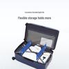 OIWAS Hard-Shell Luggage with 3:7 Split Design