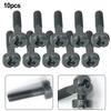 10 Stück 503217321 Schraube für 340 345 350 440 445 450 460 461 Modelle Metall Reparatur Installation Garten Elektrowerkzeug Zubehör Langlebig