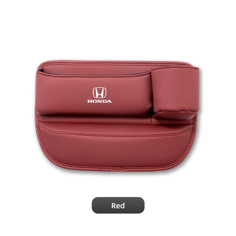 CMEAH1 Car Seat Gap Organizer Multifunction Storage Box Cup Holder For Honda Civic Fit Jazz Accord Pilot CRV Odyssey Passport City