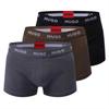 Hugo Mens Repeat Logo Stretch Boxer Shorts (Pack of 3)
