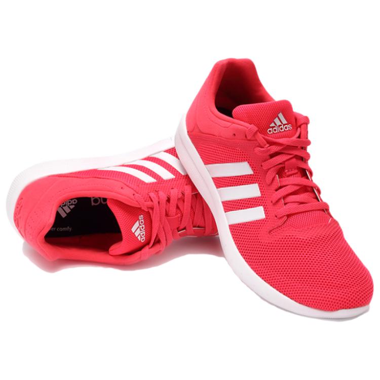 Adidas Cc Fresh Trendy Non-Slip Durable Low-Top Running Shoes Women Sneakers Red BB3704
