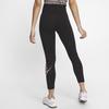 Nike Cotton Letter Print Leggings Women Bottoms Black CW2503-011