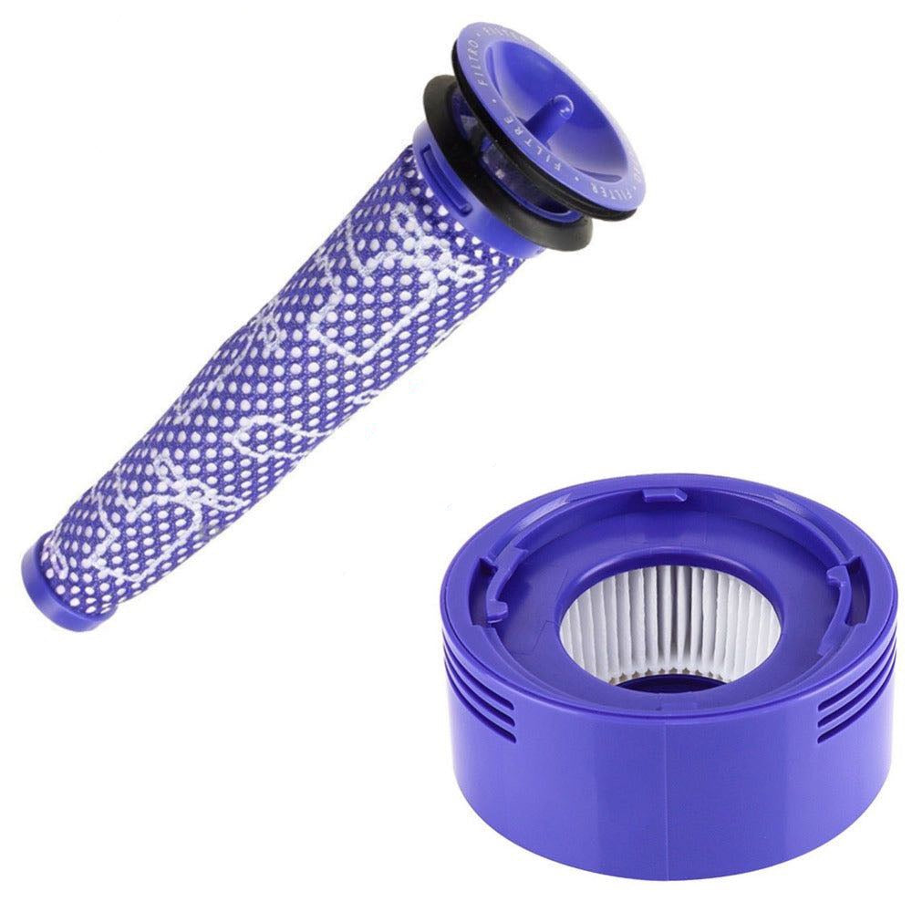 Pre Filter + HEPA Post-Filter Kit for Dyson V7 V8 Vacuum Replacement Pre-Filter and Post- Filter