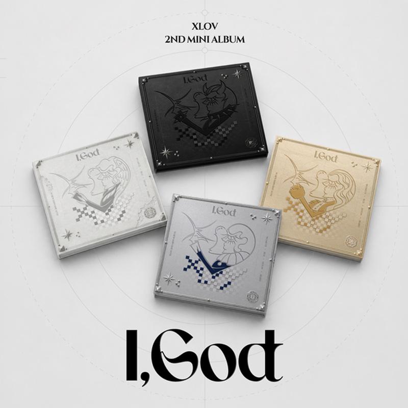 XLOV 2nd Mini Album I,God (I Ver. / G Ver. / O Ver. / D Ver.)