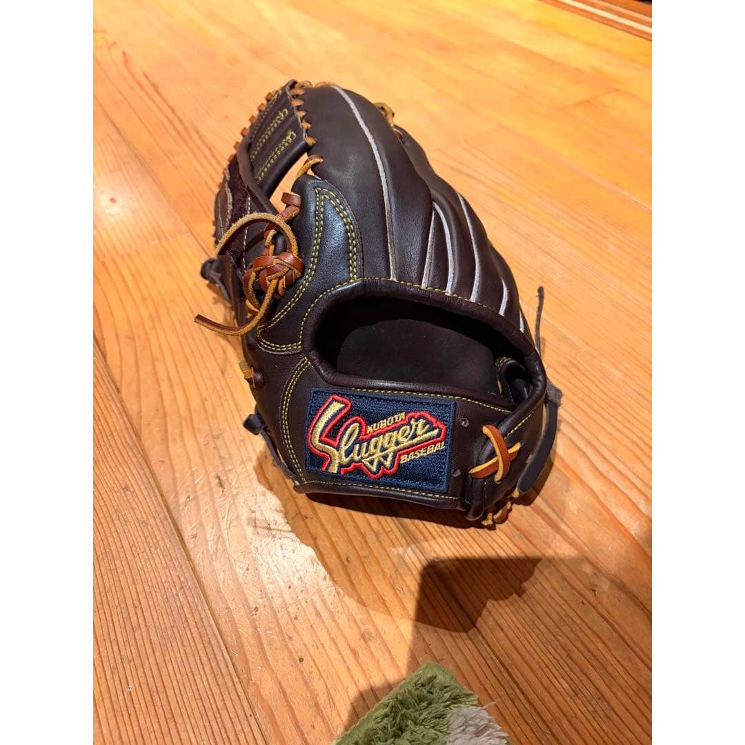 Used Kubota Slugger Left-handed Softball Outfield Glove