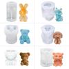 Sanxin Kleiner Bär Silikon Eiswürfel- & Mousseform für DIY Milchtee & Kaffee